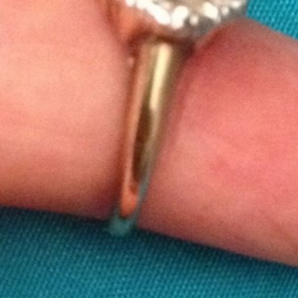 10k antique ring. - Picture 5 of 13